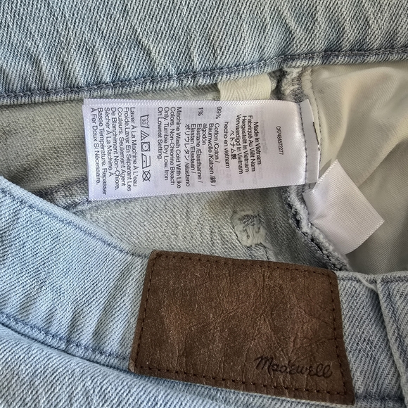 Madewell Blue Straight Leg Jeans Timeless Style - Picture 5 of 13